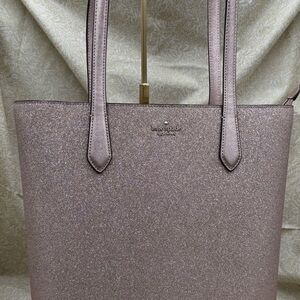 Kate Spade Sparkle Tote - Rose Gold